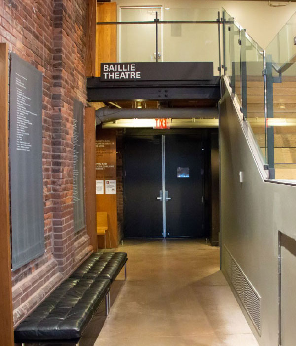 baillie theatre entrance